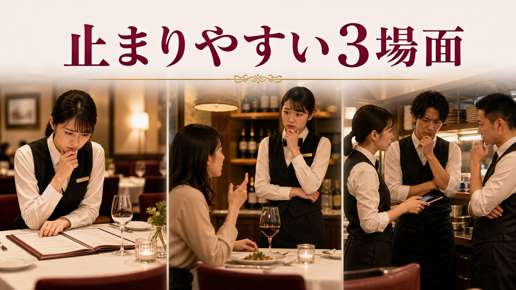ソムリエ不在の店でワイン提案が止まる3つの原因